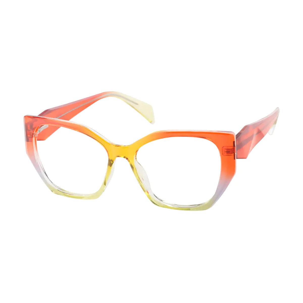 Geometric Multicolor Eyeglasses