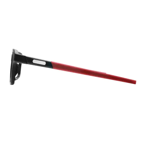 Rectangle Black/Red Eyeglasses
