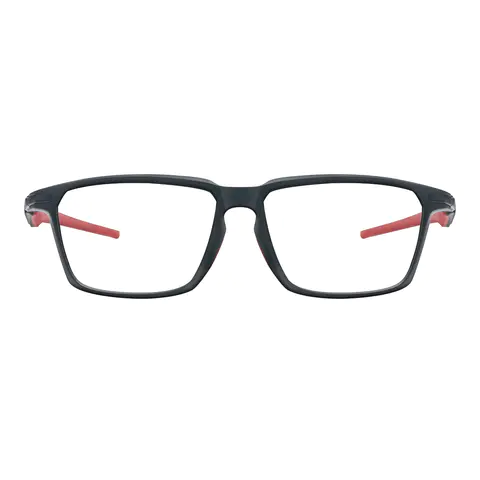 Rectangle Red Eyeglasses