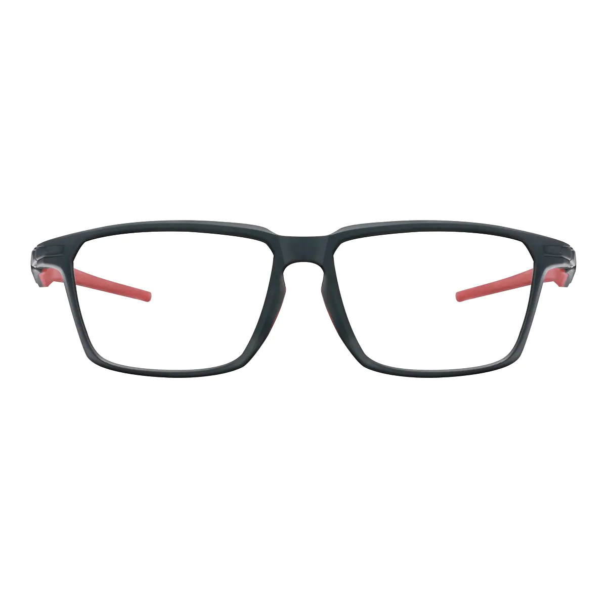Rectangle Red Eyeglasses
