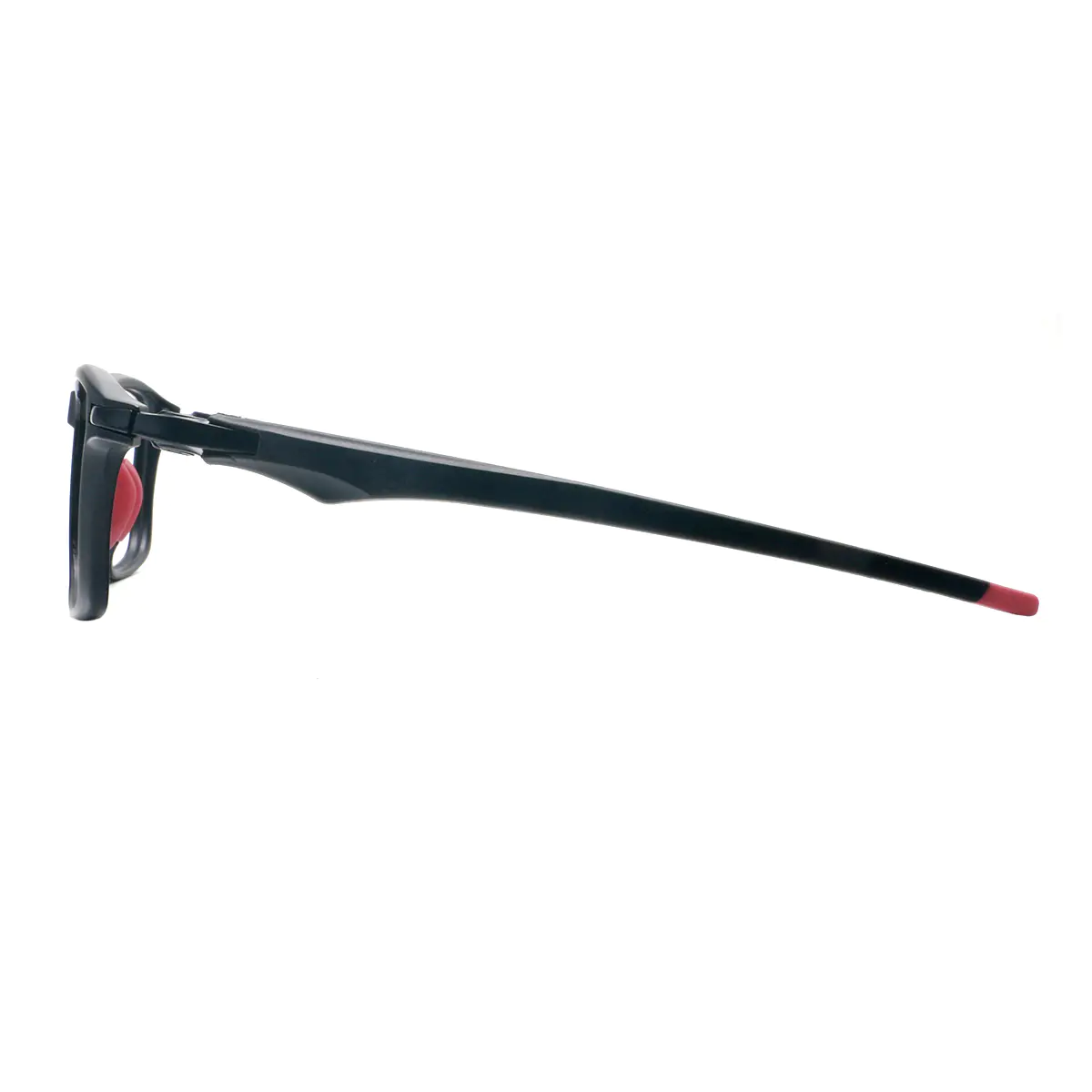 Rectangle Red Eyeglasses