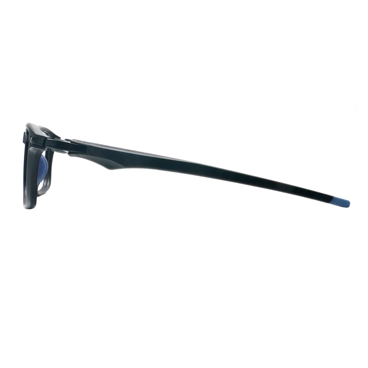 Rectangle Blue Eyeglasses