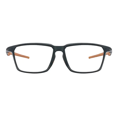 Rectangle Orange Eyeglasses