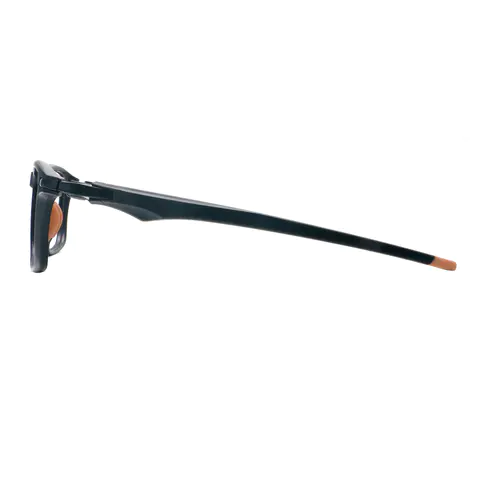 Rectangle Orange Eyeglasses
