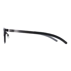 Browline Black Eyeglasses