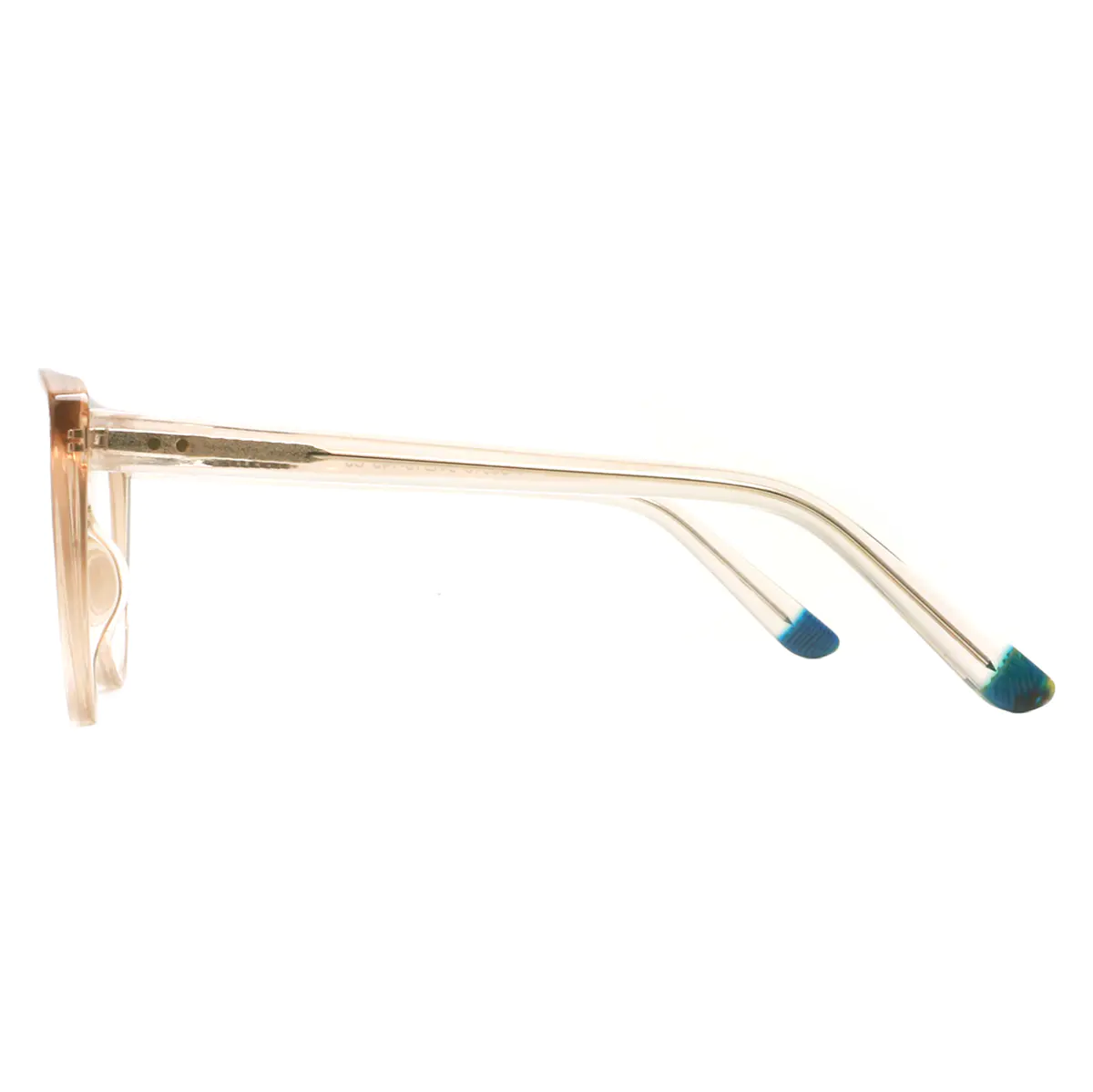 Cat-eye Light Brown Eyeglasses