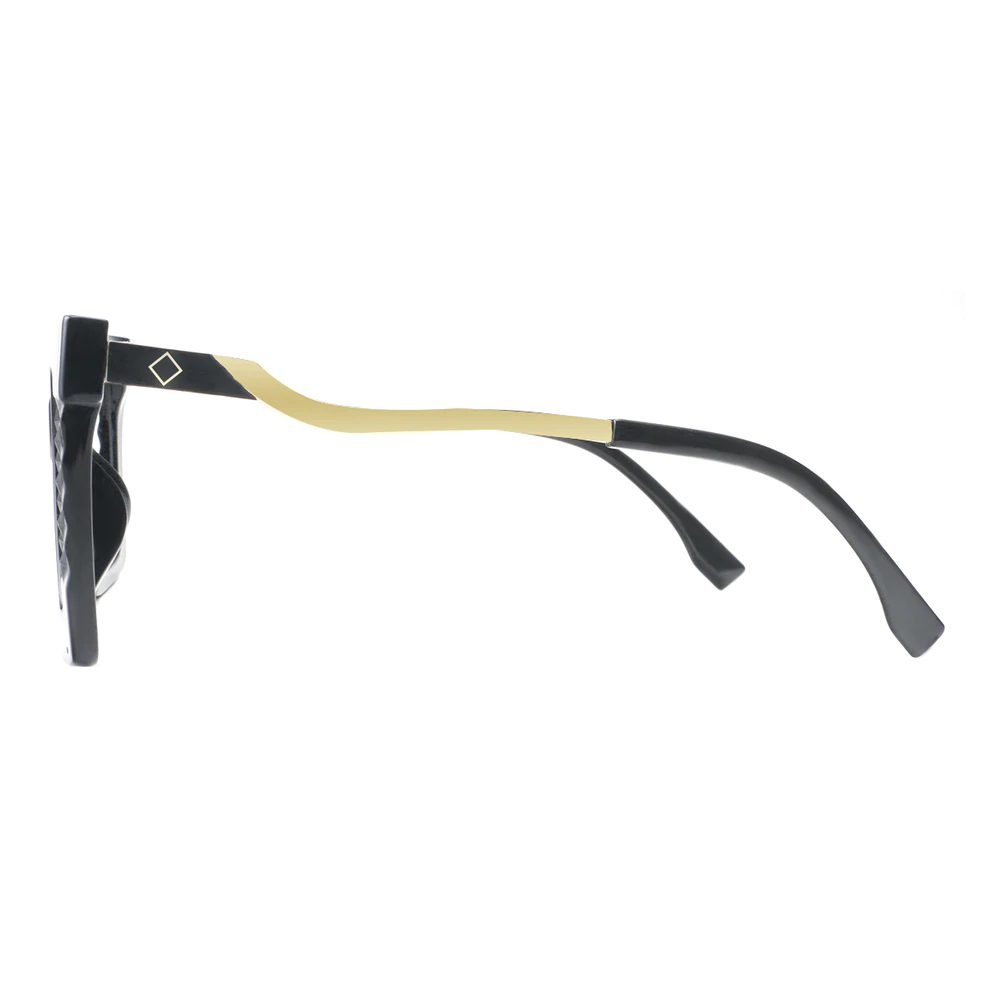 Square Black Eyeglasses