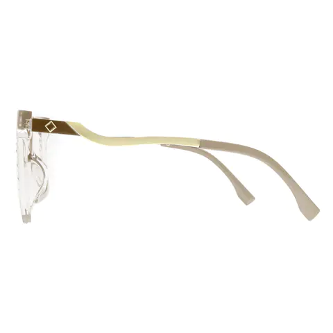 Square Brown Eyeglasses