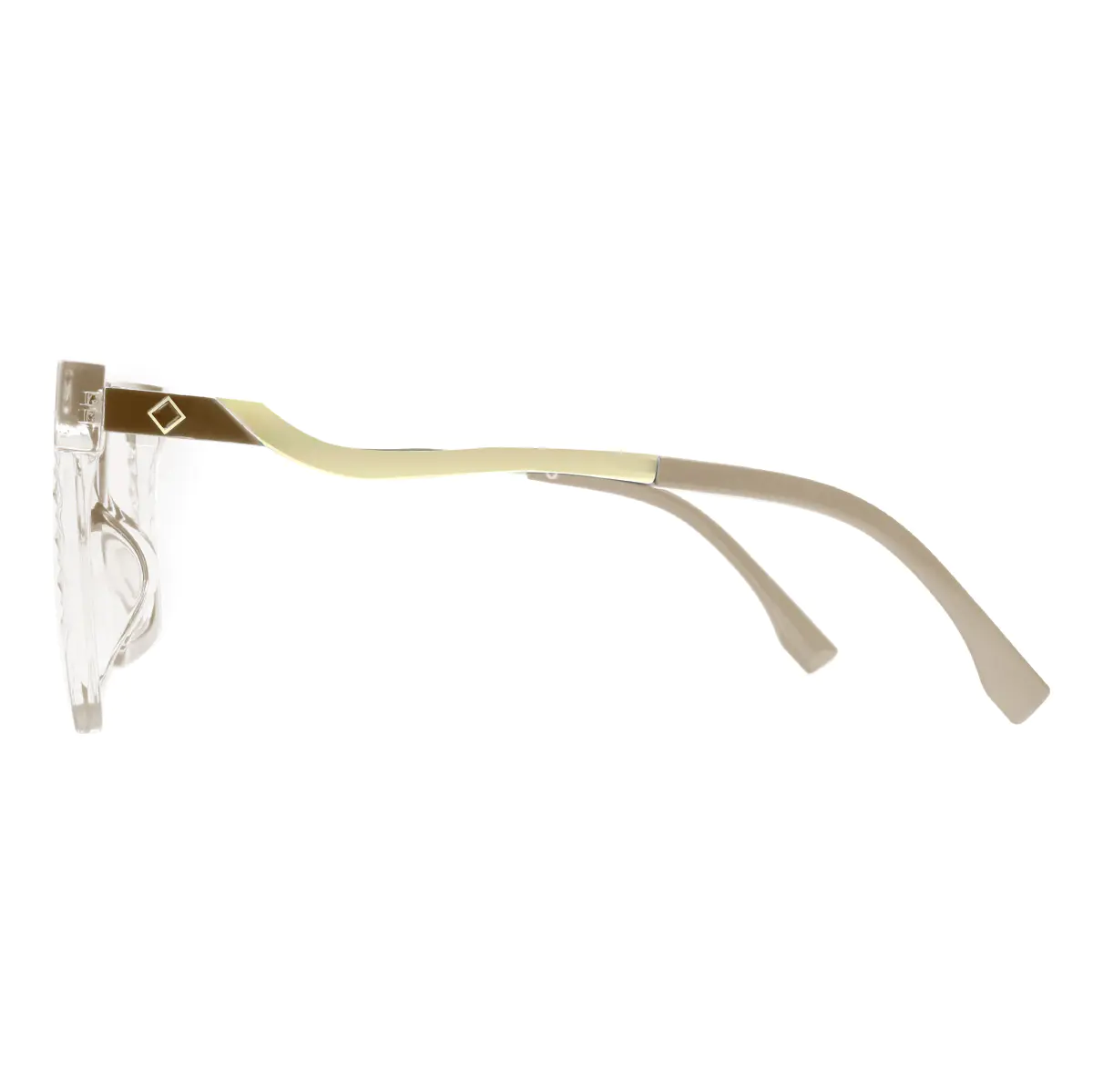 Square Brown Eyeglasses