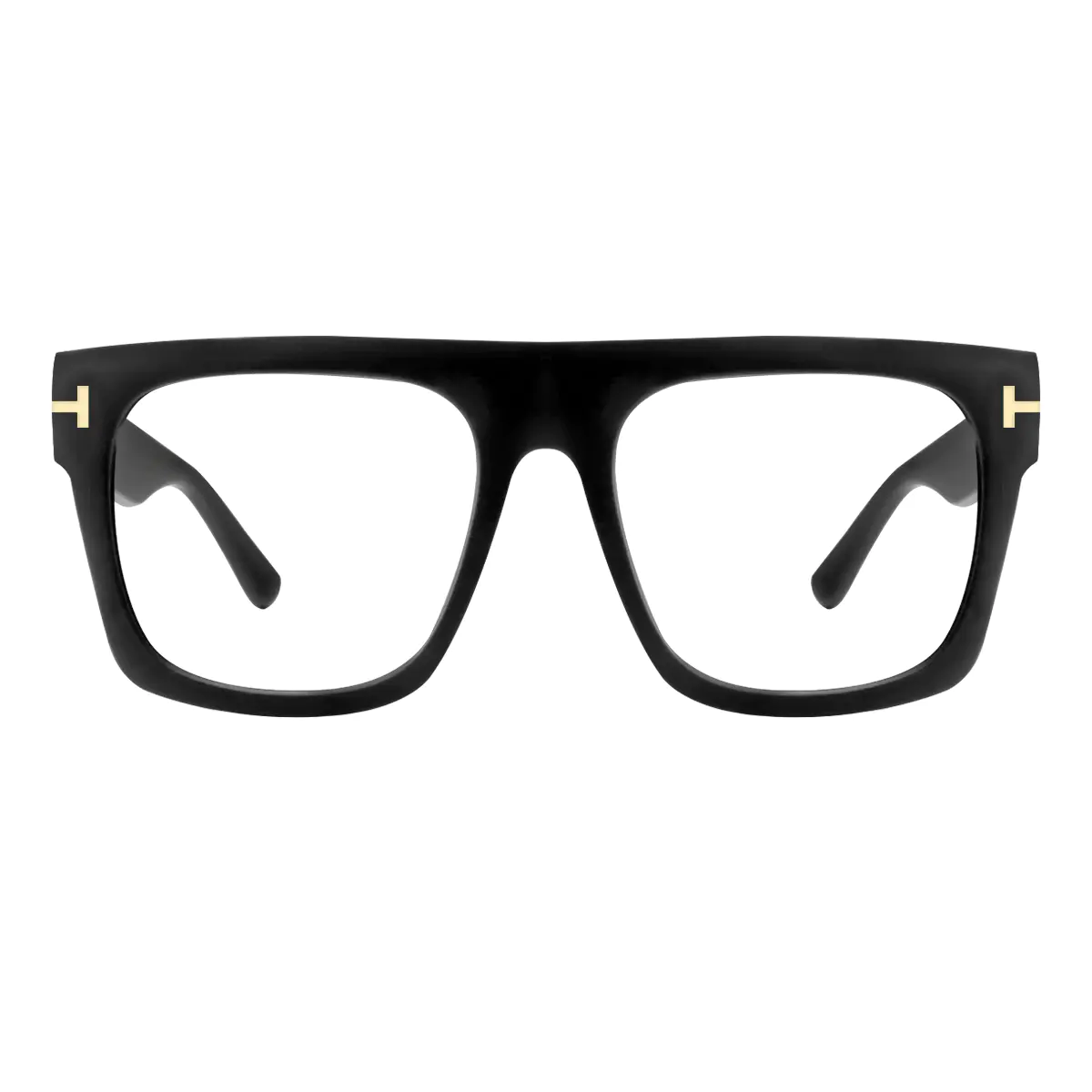 Square Black Eyeglasses
