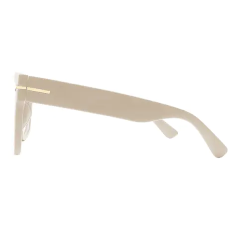 Square Cream Eyeglasses