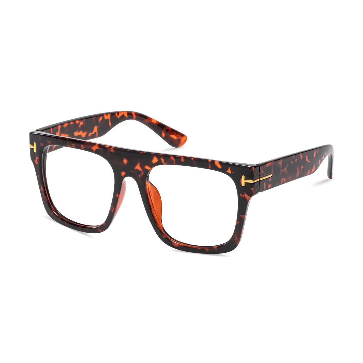 Square Tortoiseshell Eyeglasses