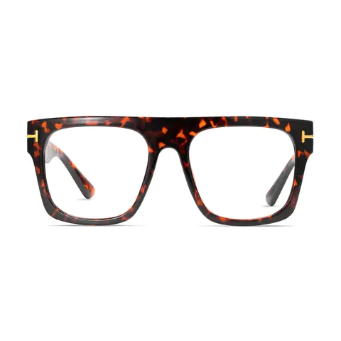 Square Tortoiseshell Eyeglasses
