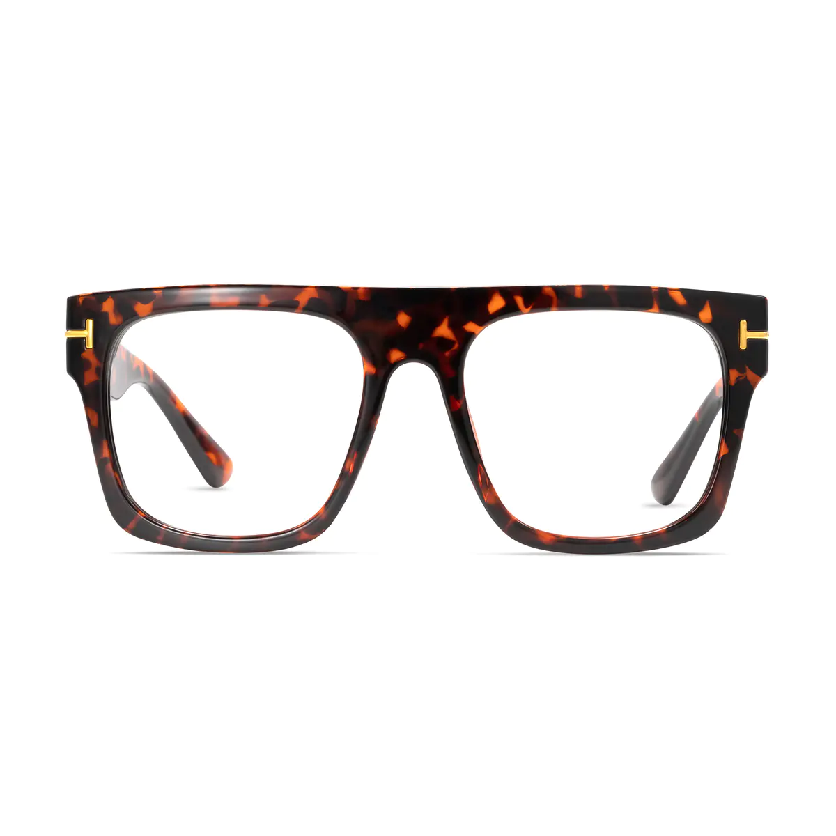 Square Tortoiseshell Eyeglasses