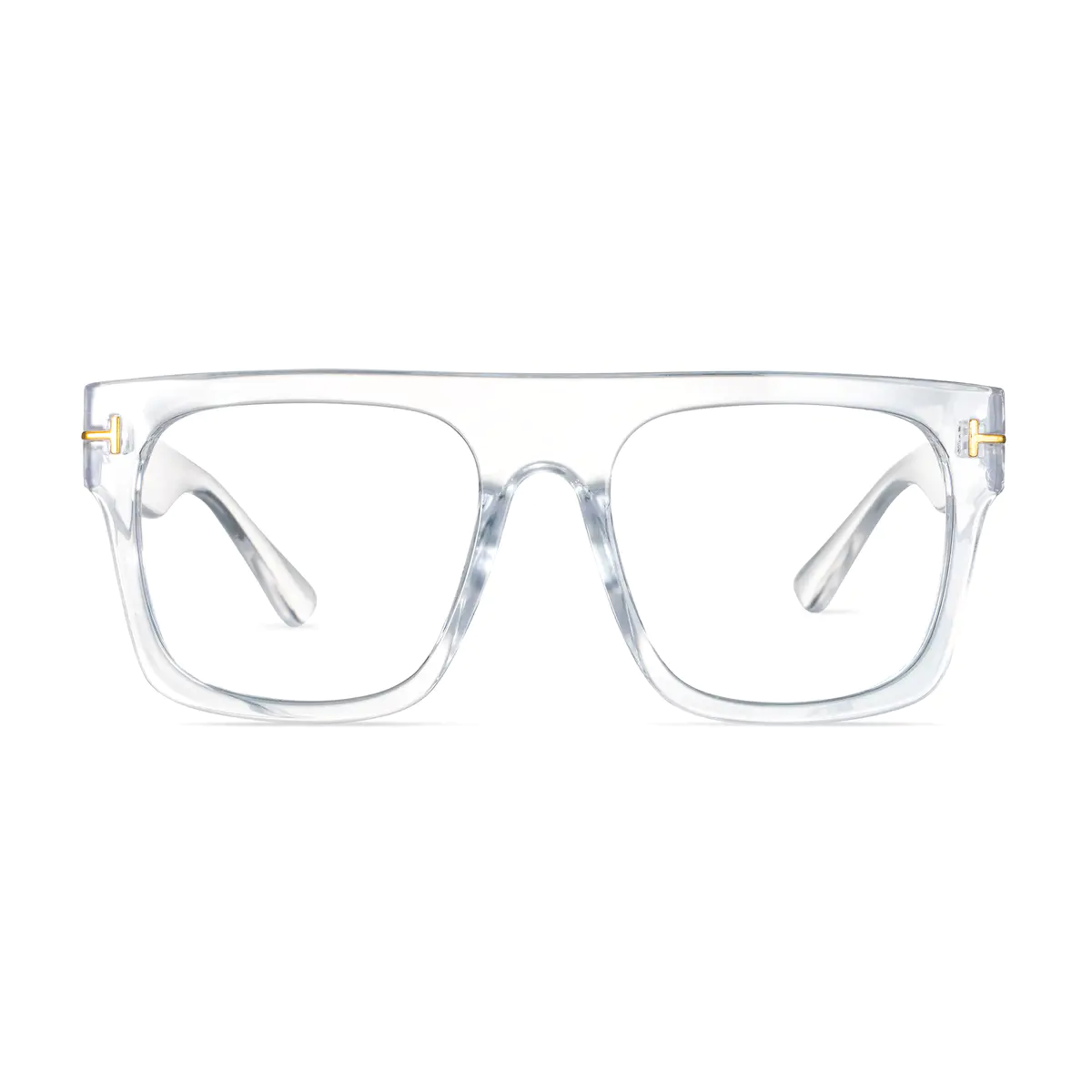 Square Clear Eyeglasses