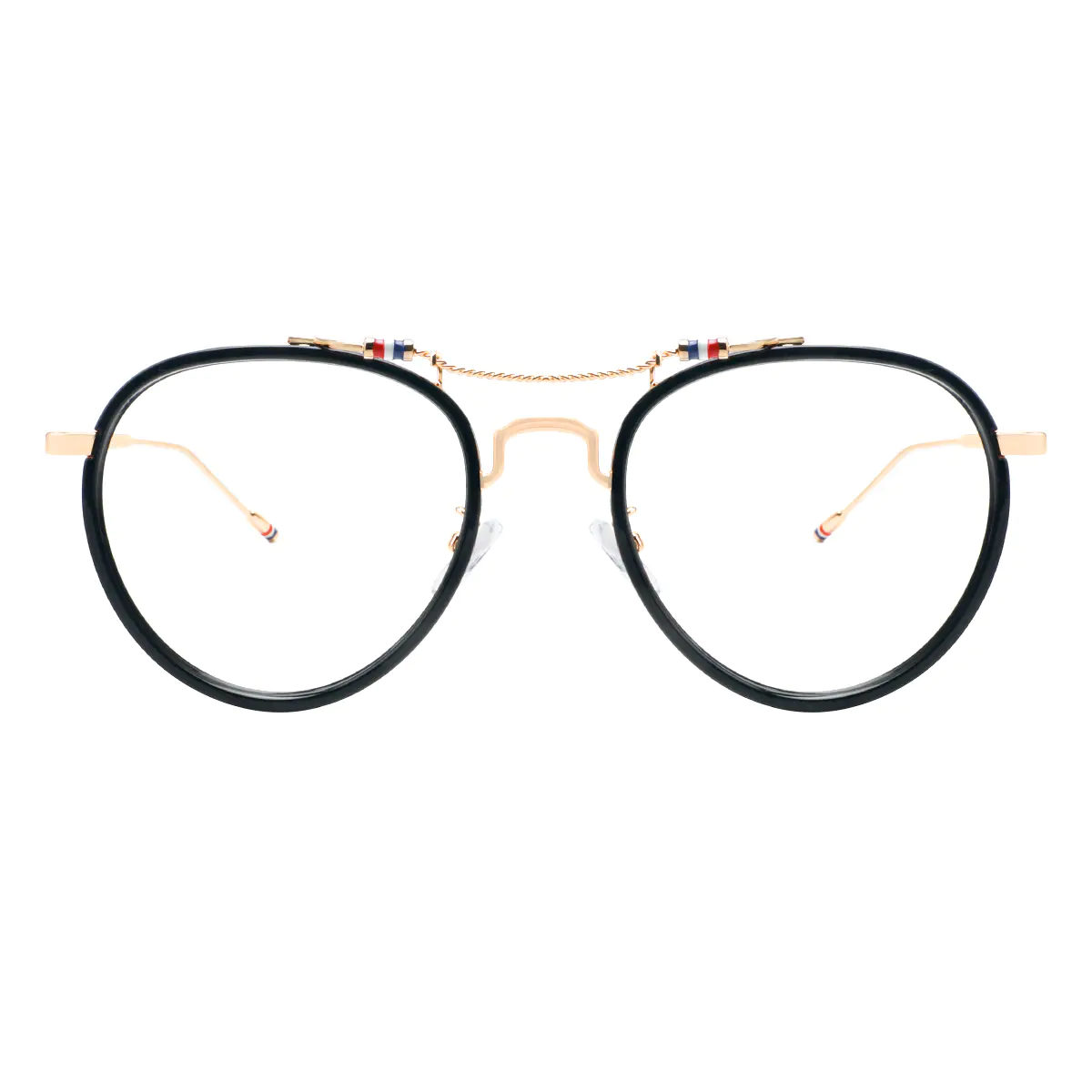 Aviator Black Eyeglasses