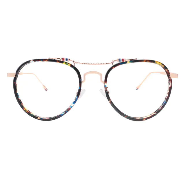 Aviator Tortoiseshell Eyeglasses