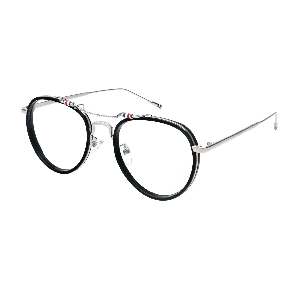 Aviator Black Eyeglasses