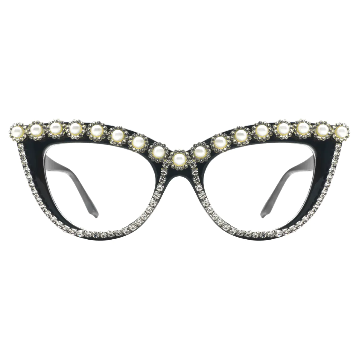 Cat-eye Black Eyeglasses