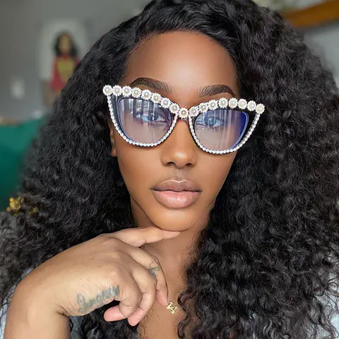 Cat-eye Black Eyeglasses