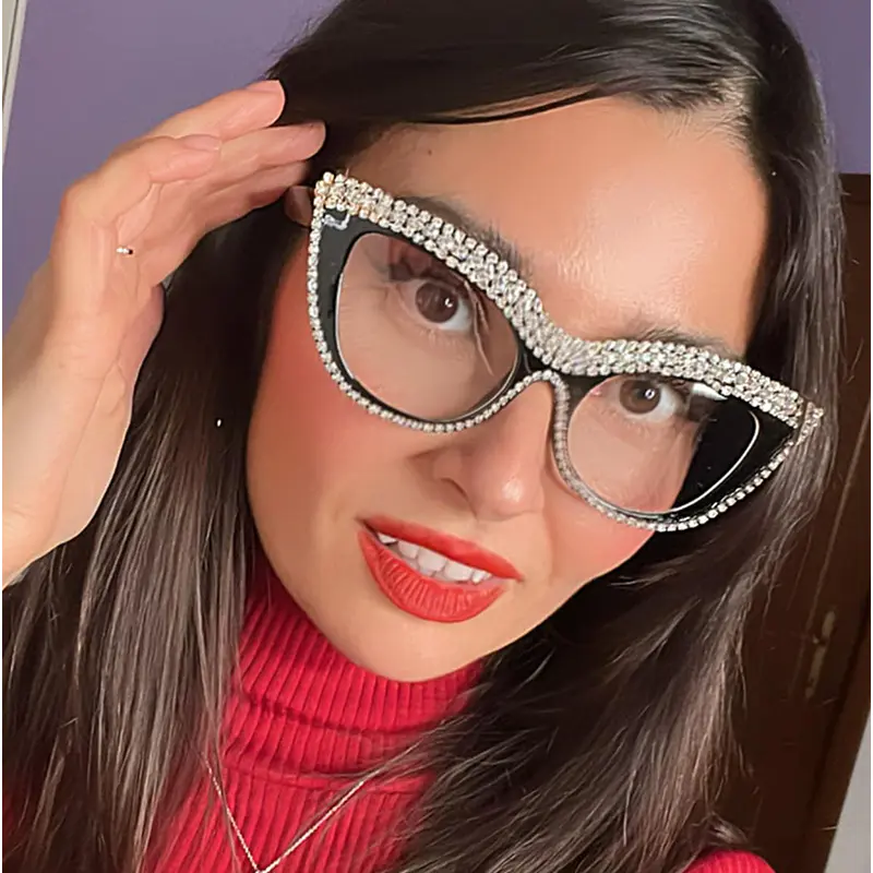 Cat-eye Black Eyeglasses