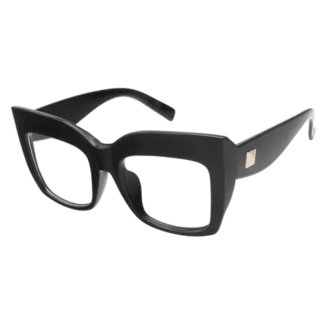 Square Black Eyeglasses
