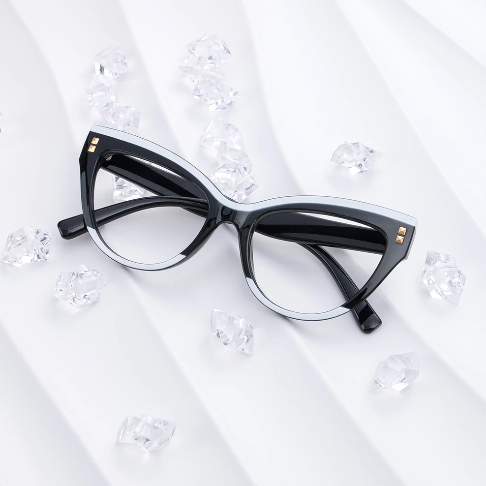 Cat-eye Black Eyeglasses