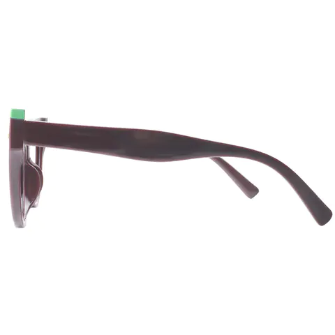 Cat-eye Brown Eyeglasses