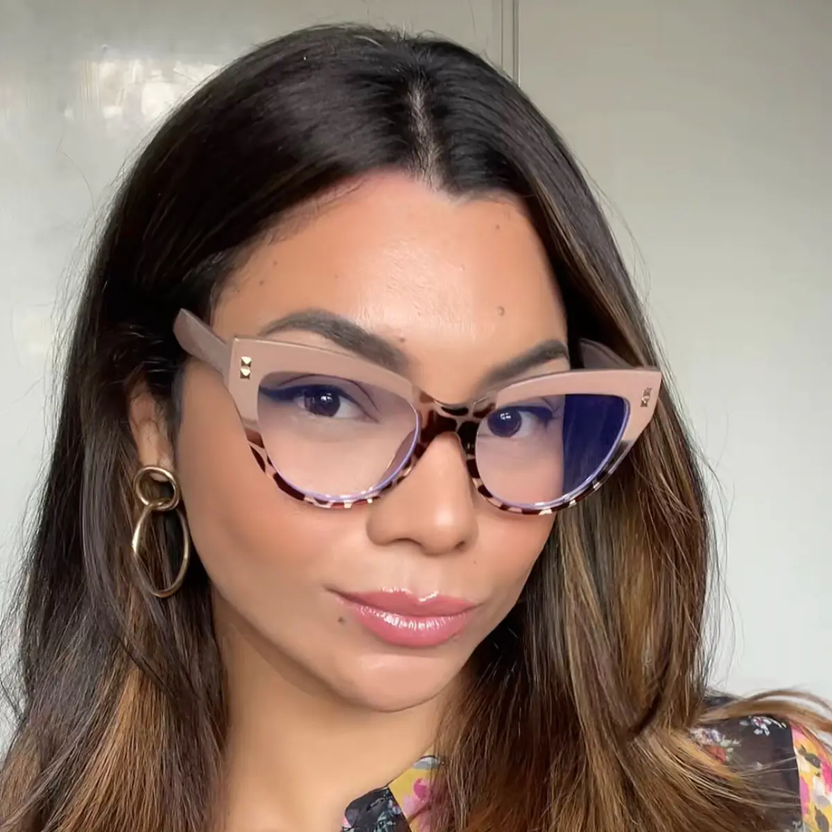 Cat-eye Brown/Tortoiseshell Eyeglasses