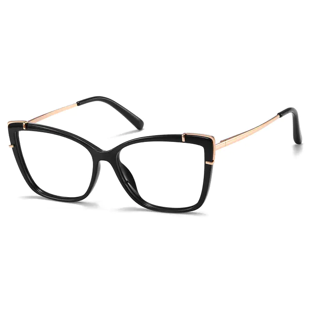 Rectangle Black Eyeglasses