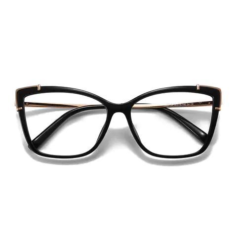 Rectangle Black Eyeglasses