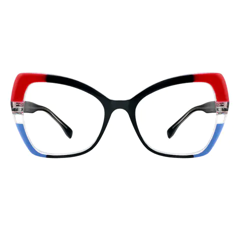 Cat-eye Black Eyeglasses