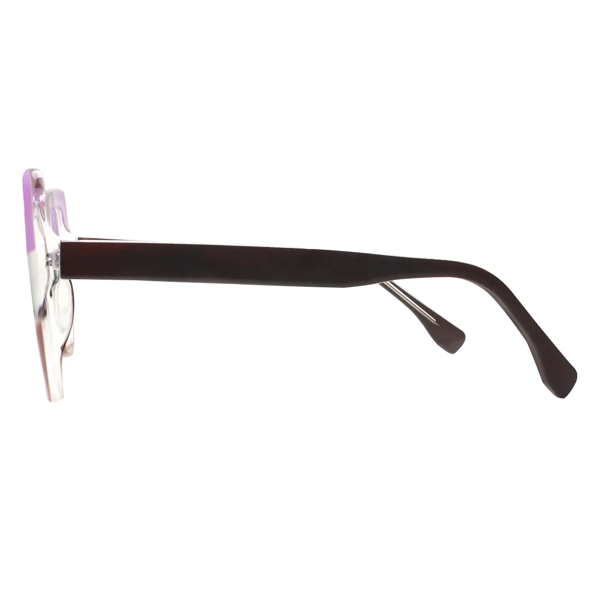 Cat-eye Brown Eyeglasses