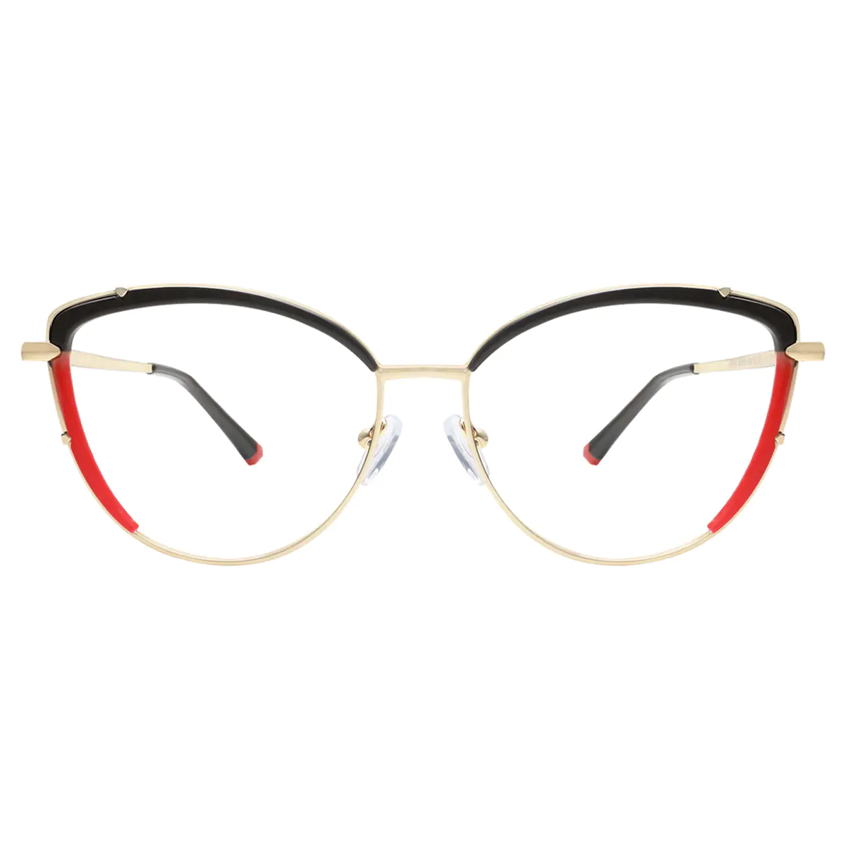 Square Red/Black Eyeglasses