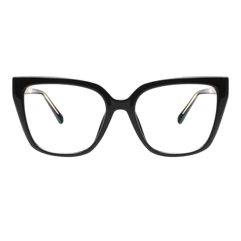 Square Black Eyeglasses