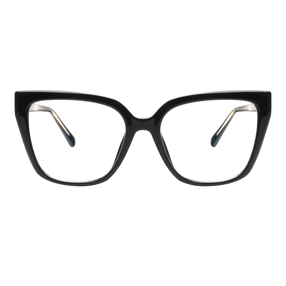 Square Black Eyeglasses
