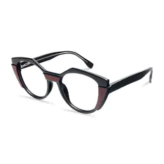Cat-eye Black Eyeglasses
