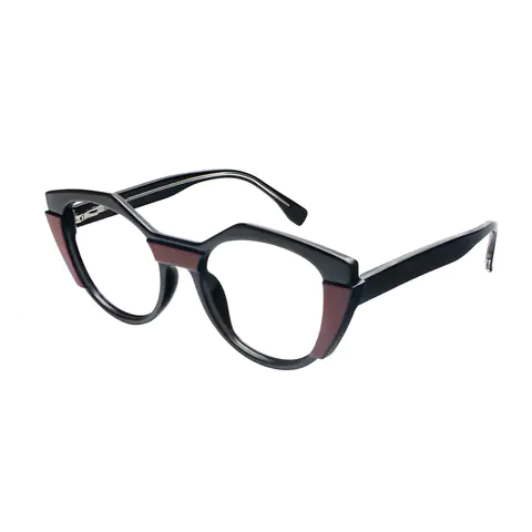 Cat-eye Black Eyeglasses