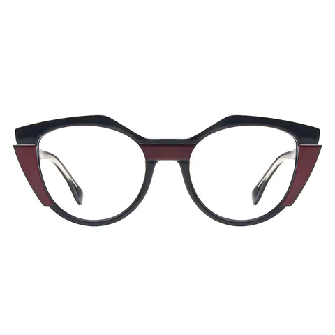 Cat-eye Black Eyeglasses
