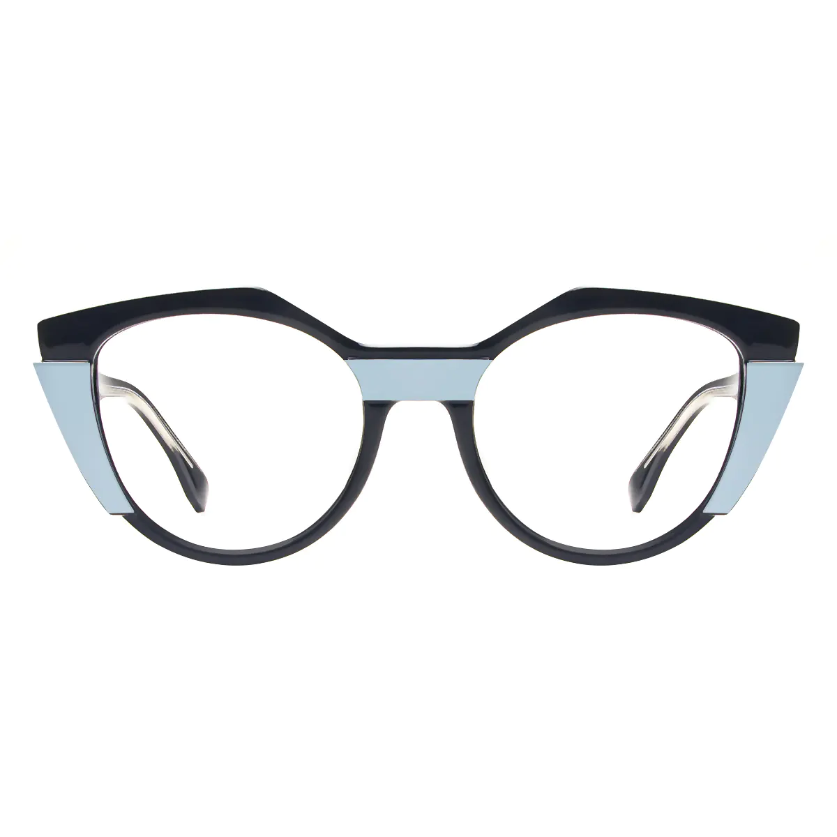 Cat-eye Blue Eyeglasses