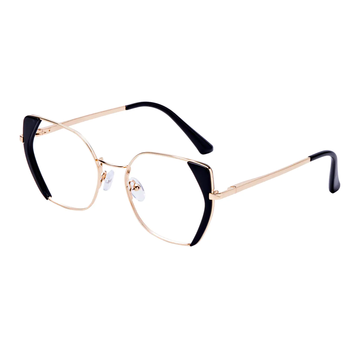 Square Black Eyeglasses