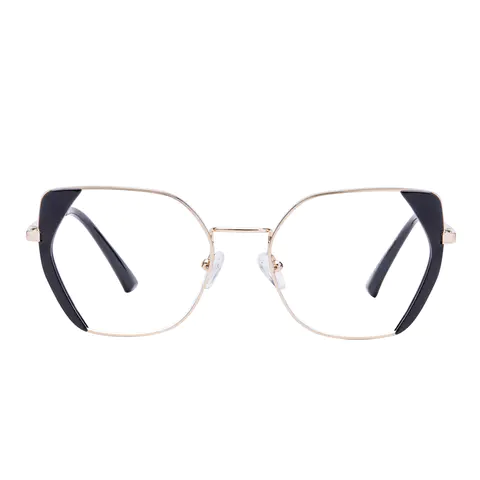 Square Black Eyeglasses