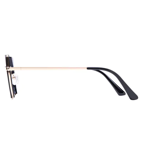 Square Black Eyeglasses
