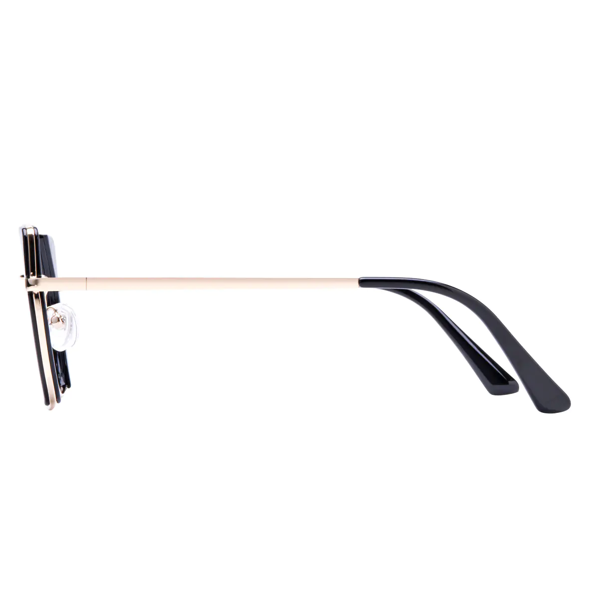 Square Black Eyeglasses