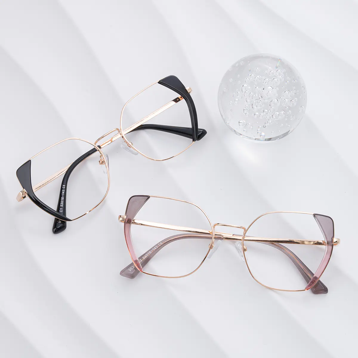Square Black Eyeglasses
