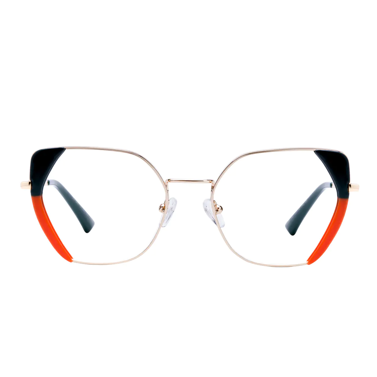 Square Blue Eyeglasses