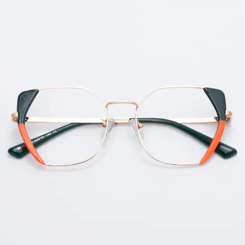 Square Blue Eyeglasses