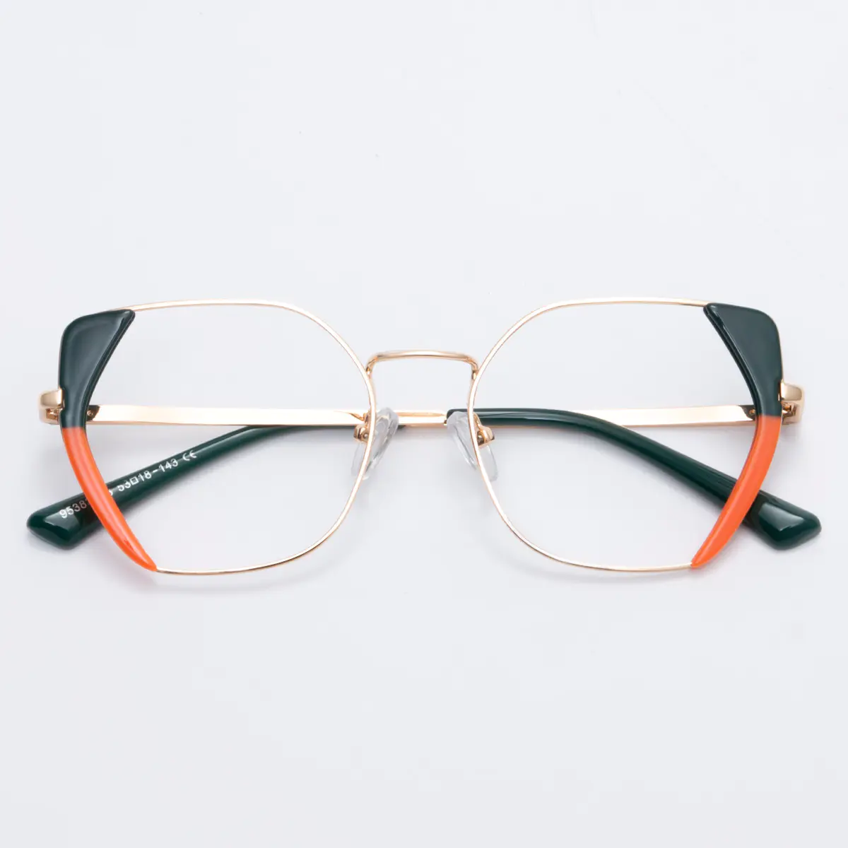 Square Blue Eyeglasses