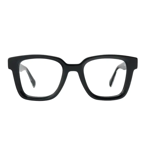 Square Black Eyeglasses