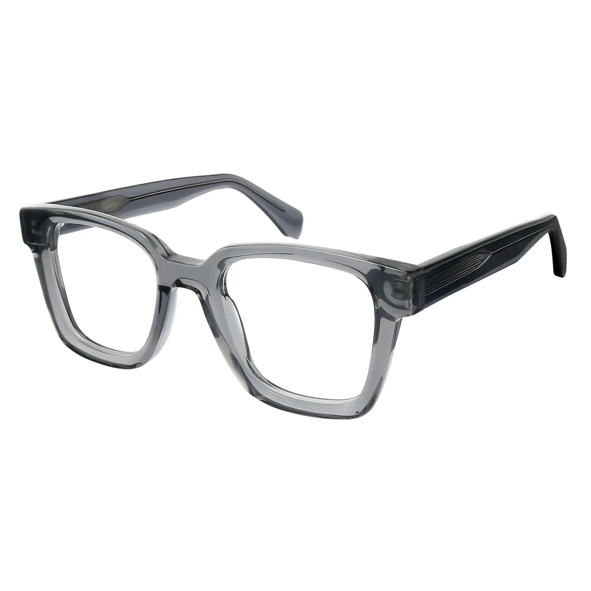 Square Clear Eyeglasses